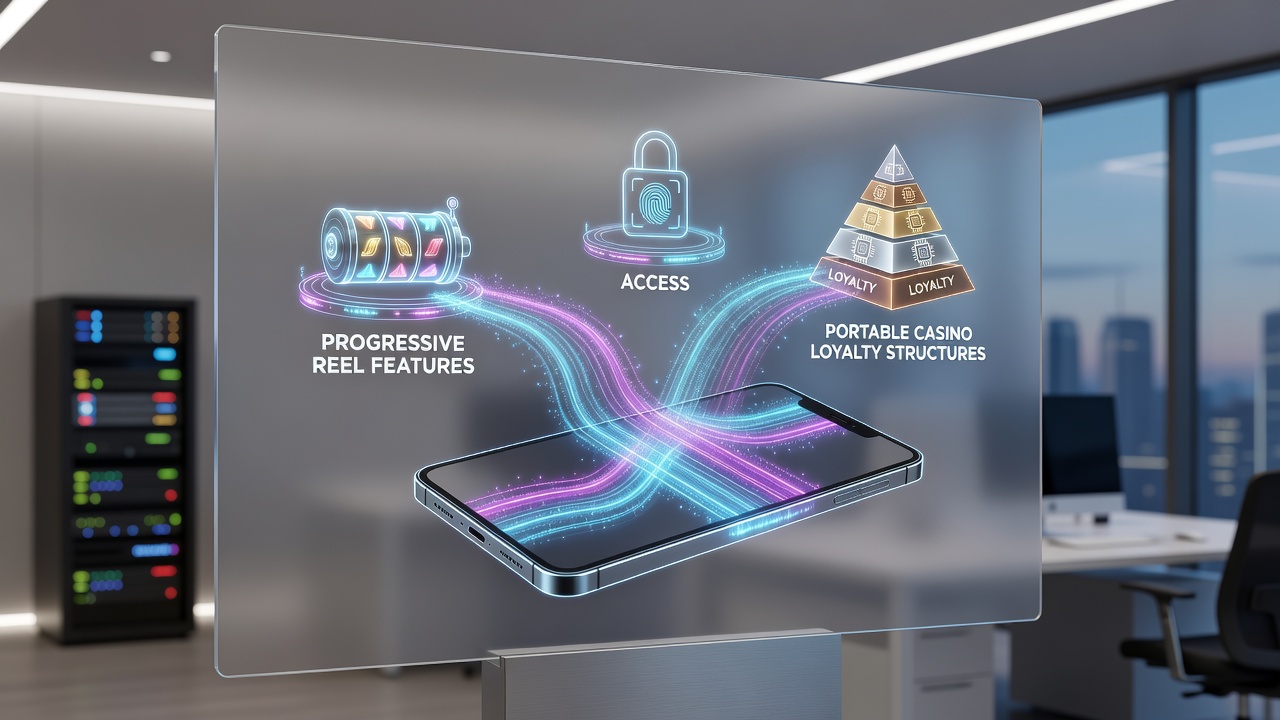 Mobile loyalty dashboard displaying progressive reel unlocks tied to digital fund flow history